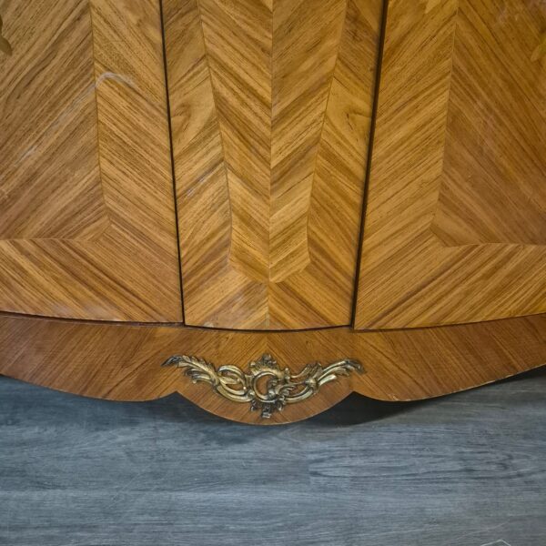 Cabinet Dresden Baroque-style 1900 Walnut - Image 13