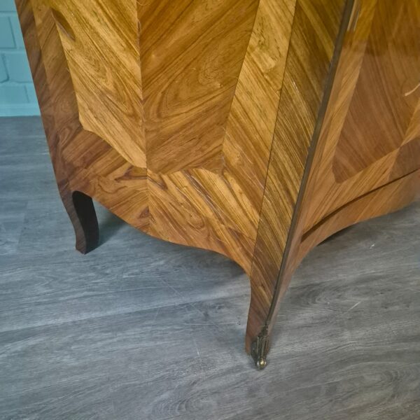 Cabinet Dresden Baroque-style 1900 Walnut - Image 11