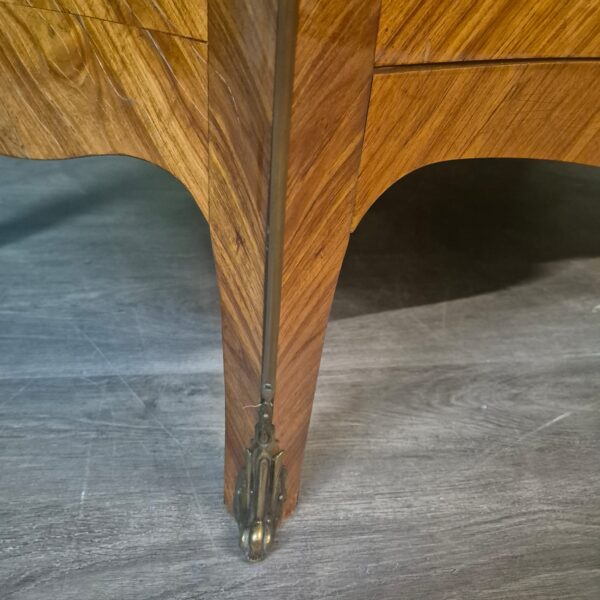 Cabinet Dresden Baroque-style 1900 Walnut - Image 12