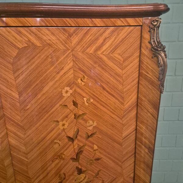 Cabinet Dresden Baroque-style 1900 Walnut - Image 20