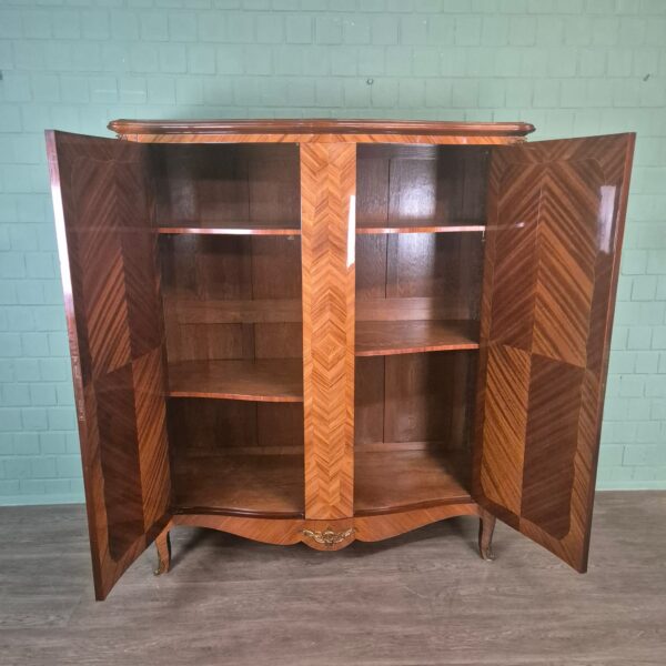 Cabinet Dresden Baroque-style 1900 Walnut - Image 22