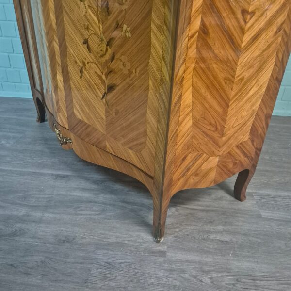 Cabinet Dresden Baroque-style 1900 Walnut - Image 18