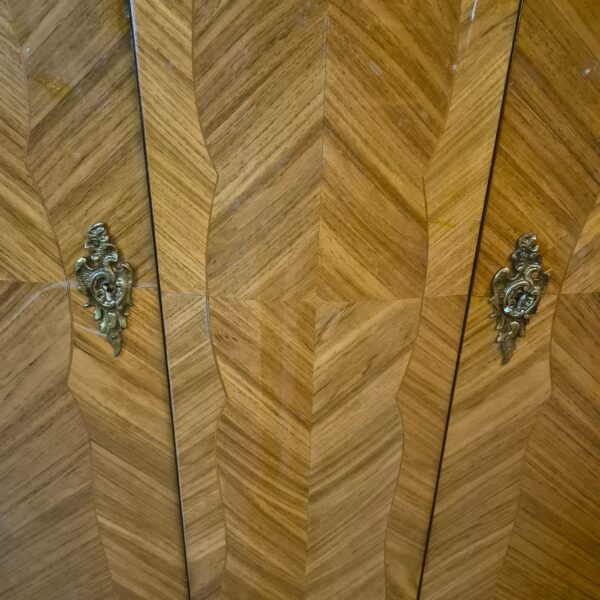 Cabinet Dresden Baroque-style 1900 Walnut - Image 16