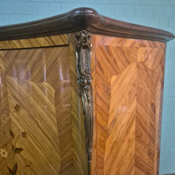 Cabinet Dresden Baroque-style 1900 Walnut - Image 19