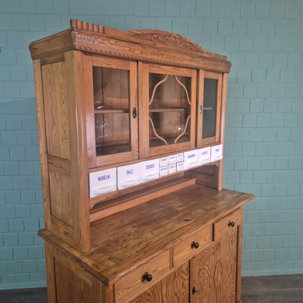 Kitchen Cabinet Jugendstil 1920 Pine - Image 5