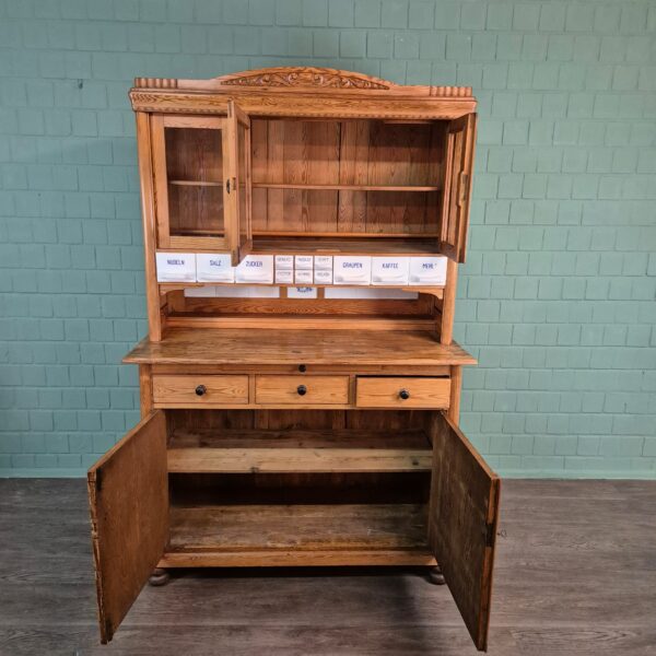 Kitchen Cabinet Jugendstil 1920 Pine - Image 16