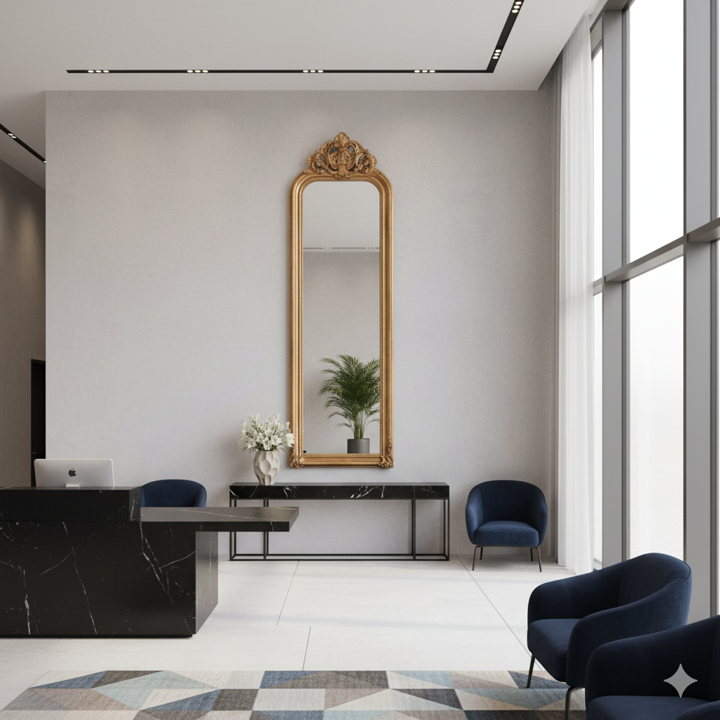 Mirror Gold 0,63 m x 2,17 m - Image 2