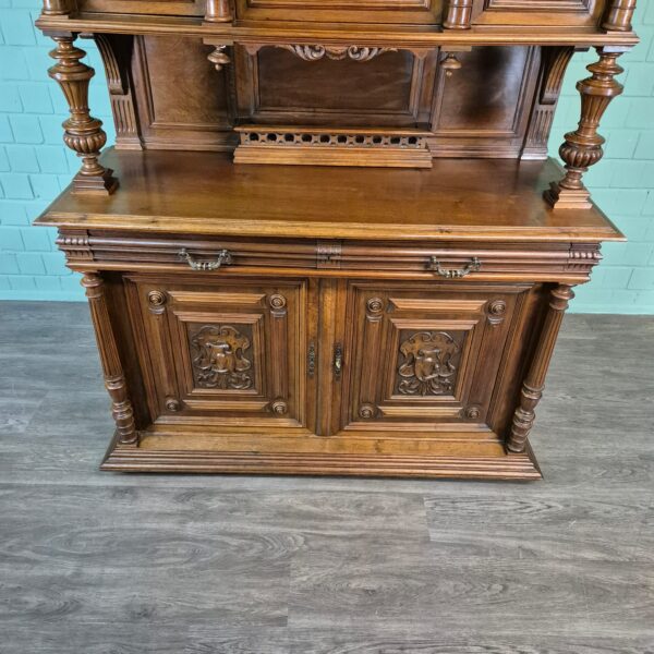 Cabinet Gründerzeit 1880 Walnut - Image 11
