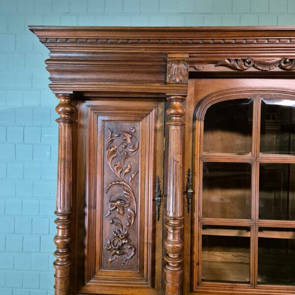 Cabinet Gründerzeit 1880 Walnut - Image 6