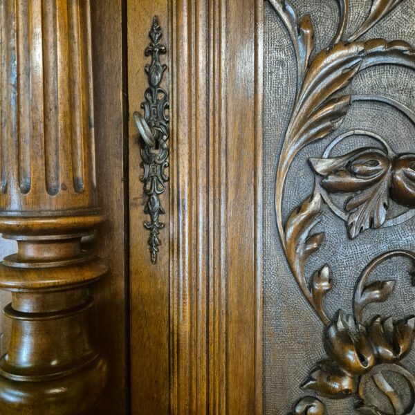 Cabinet Gründerzeit 1880 Walnut - Image 20