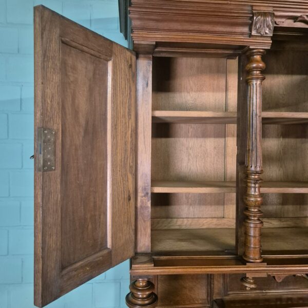 Cabinet Gründerzeit 1880 Walnut - Image 24