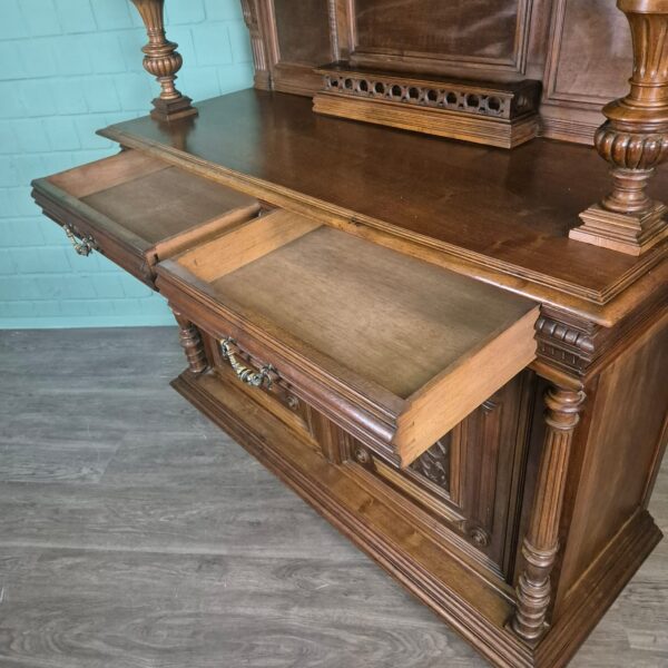 Cabinet Gründerzeit 1880 Walnut - Image 27