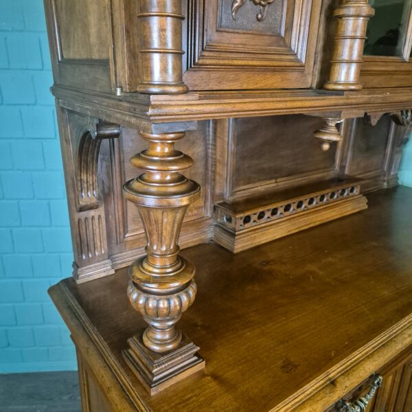 Cabinet Gründerzeit 1880 Walnut - Image 18