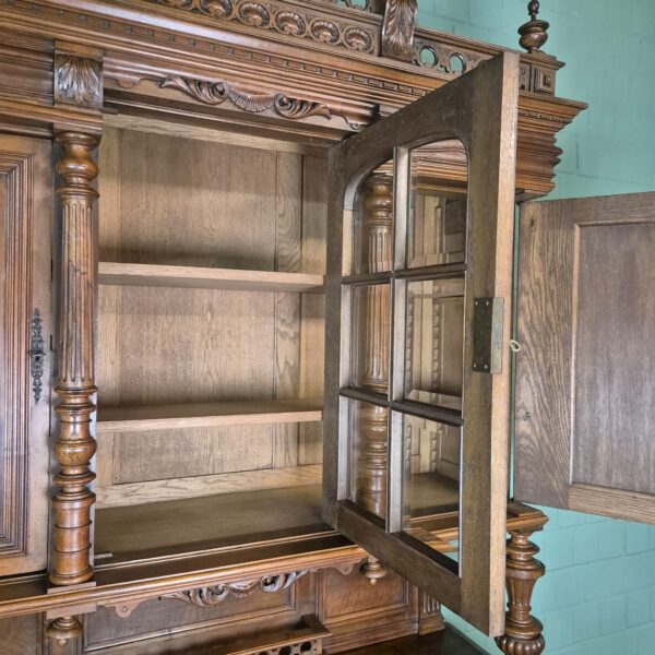 Cabinet Gründerzeit 1880 Walnut - Image 25