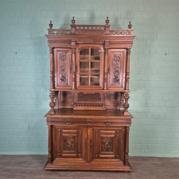 Cabinet Gründerzeit 1880 Walnut - Image 2