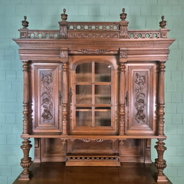 Cabinet Gründerzeit 1880 Walnut - Image 7