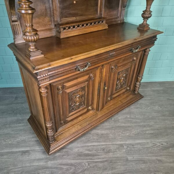 Cabinet Gründerzeit 1880 Walnut - Image 17