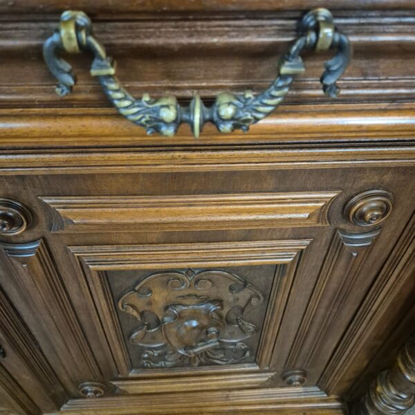 Cabinet Gründerzeit 1880 Walnut - Image 15