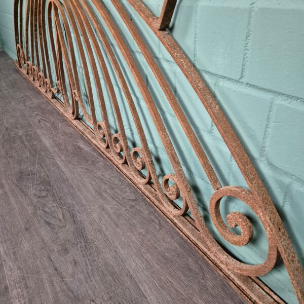 Fence Jugendstil 1900 Wrought Iron 2,70 m x 0,70 m - Image 9