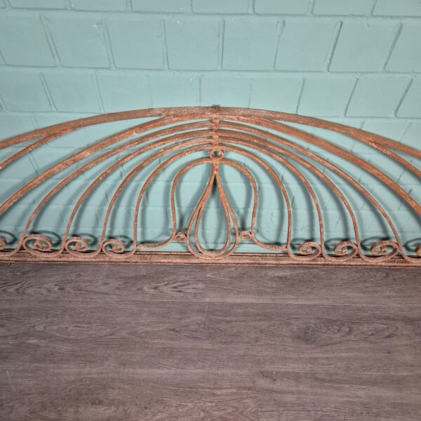 Fence Jugendstil 1900 Wrought Iron 2,70 m x 0,70 m - Image 4