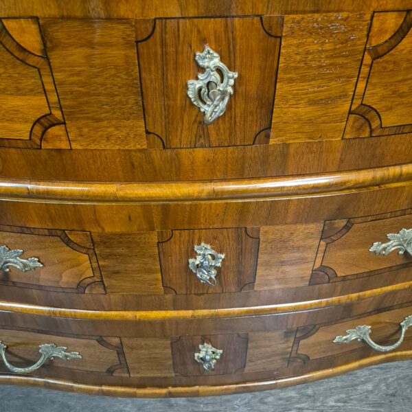 Chest of Drawers Baroque 1770 Walnut - Image 7