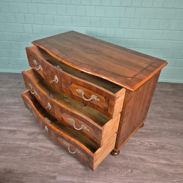 Chest of Drawers Baroque 1770 Walnut - Image 10