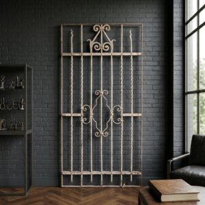 Fence Jugendstil 1910 Wrought Iron