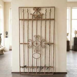 Fence Jugendstil 1910 Wrought Iron