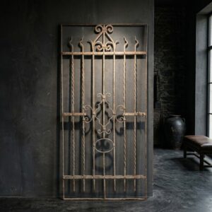 Fence Jugendstil 1910 Wrought Iron