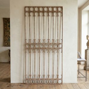 Fence Jugendstil 1910 Wrought Iron