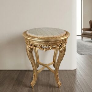 Table Baroque Style Ø 0,48 m