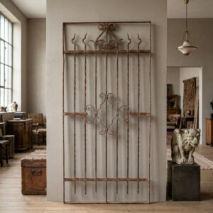 Fence Jugendstil 1910 Wrought Iron