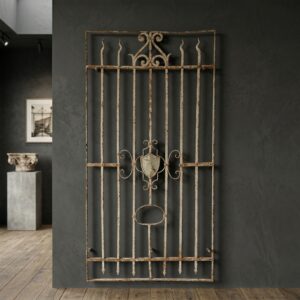 Fence Jugendstil 1910 Wrought Iron