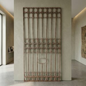 Fence Jugendstil 1910 Wrought Iron