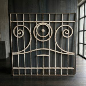 Fence Jugendstil 1910 Wrought Iron