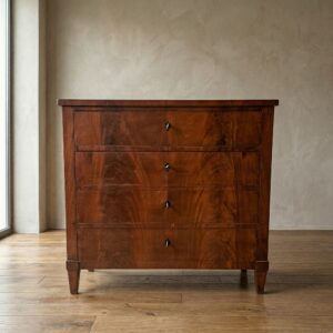 Chest of Drawers Biedermeier 1850 Mahogany