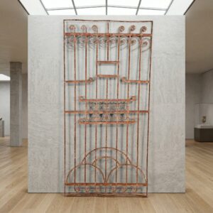 Fence Jugendstil 1910 Wrought Iron