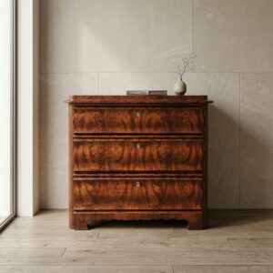 Chest of Drawers Biedermeier 1840 Mahogany