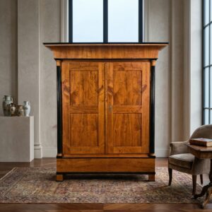 Wardrobe Biedermeier 1825 Cherry Wood