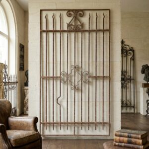 Fence Jugendstil 1910 Wrought Iron