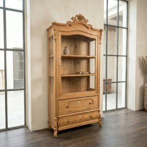 Display Case Louis Philippe 1860 Pine