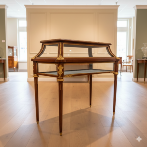 Display Cabinet Table Display Cabinet Mahogany 1.07 m