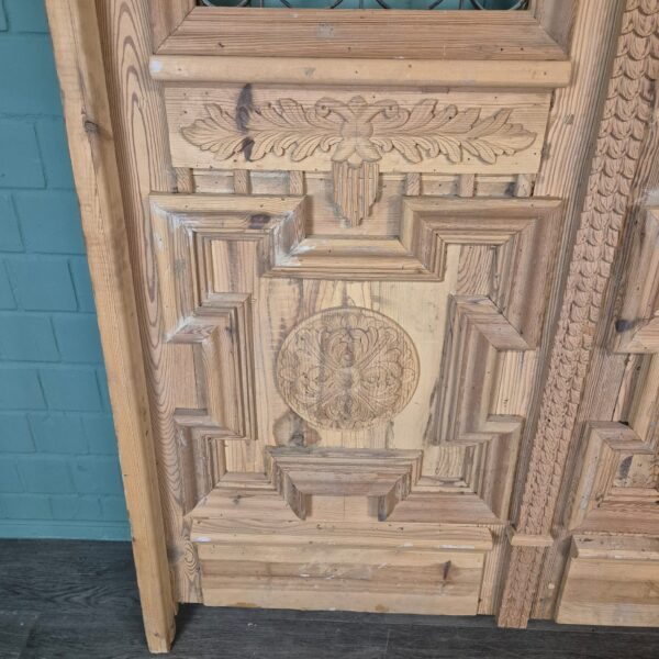 Front Door Jugendstil 1900 Pine - Image 6