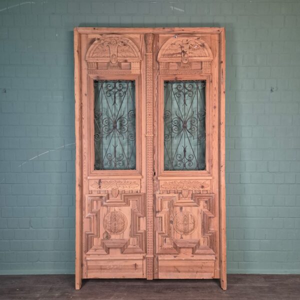 Front Door Jugendstil 1900 Pine