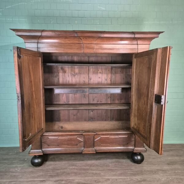 Wardrobe Baroque 1750 Oak - Image 11