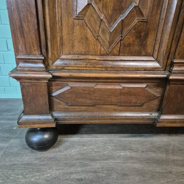 Wardrobe Baroque 1750 Oak - Image 9