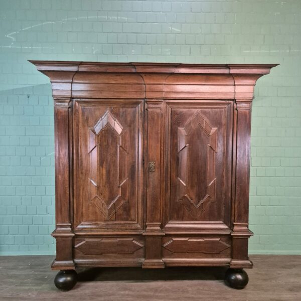 Wardrobe Baroque 1750 Oak - Image 2