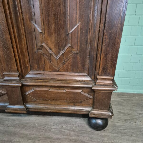 Wardrobe Baroque 1750 Oak - Image 8