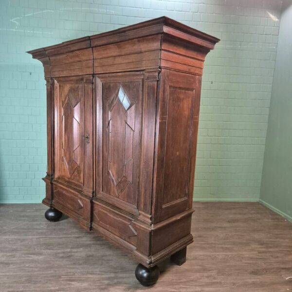 Wardrobe Baroque 1750 Oak - Image 3