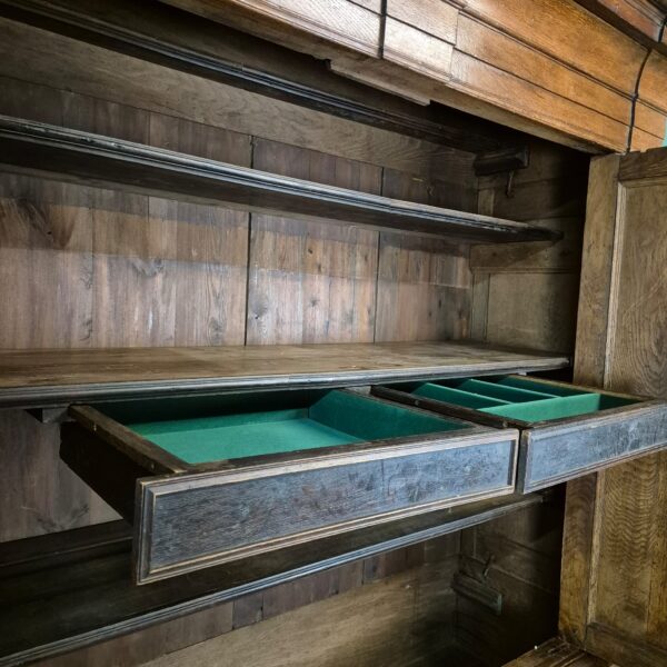Wardrobe Baroque 1750 Oak - Image 14